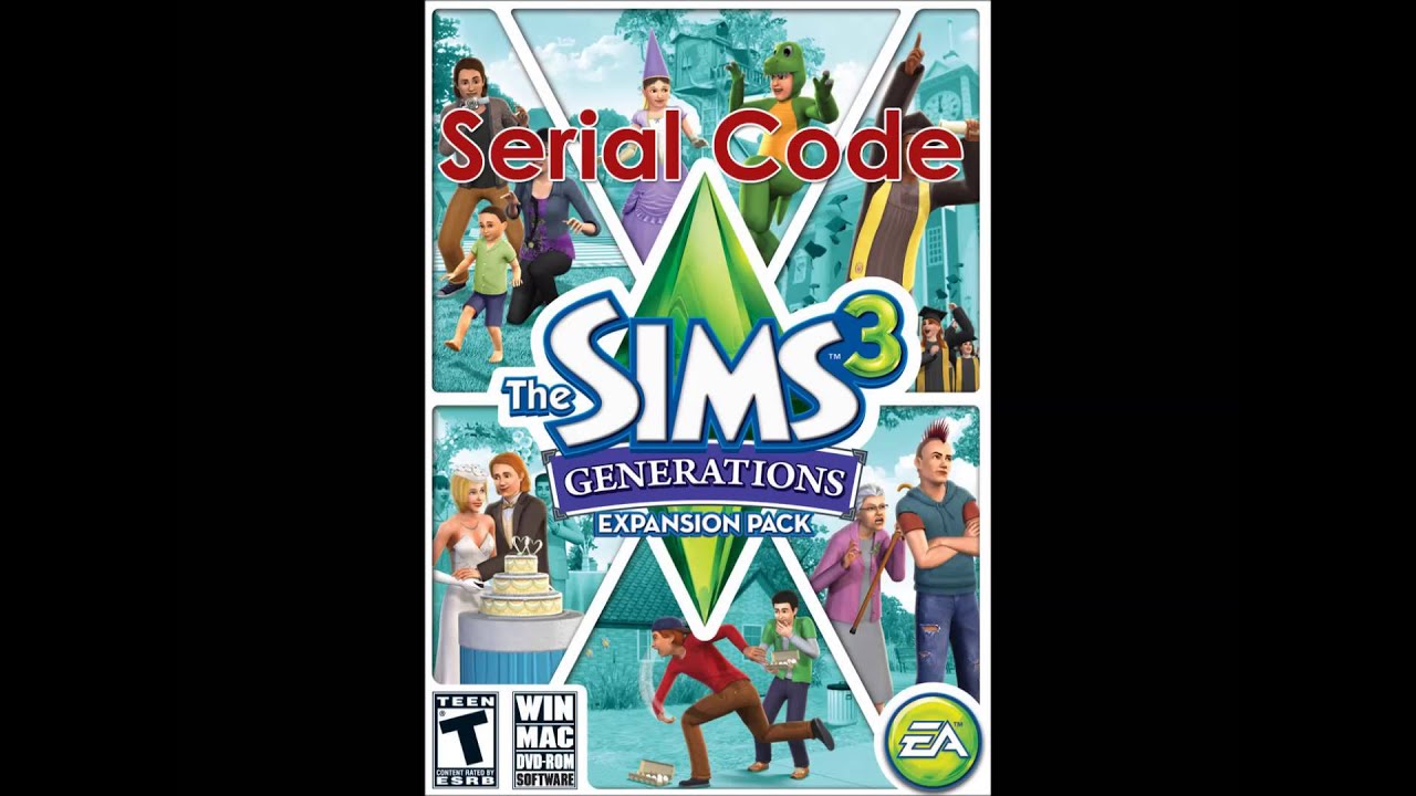 sims 3 generations serial code generator